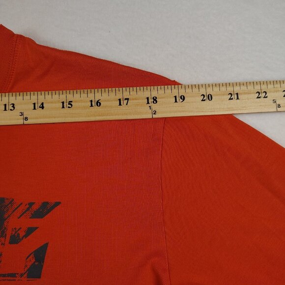Nike Football Dri-Fit Orange Short Sleeve T Shirt Mens Large - Picture 8 of 9